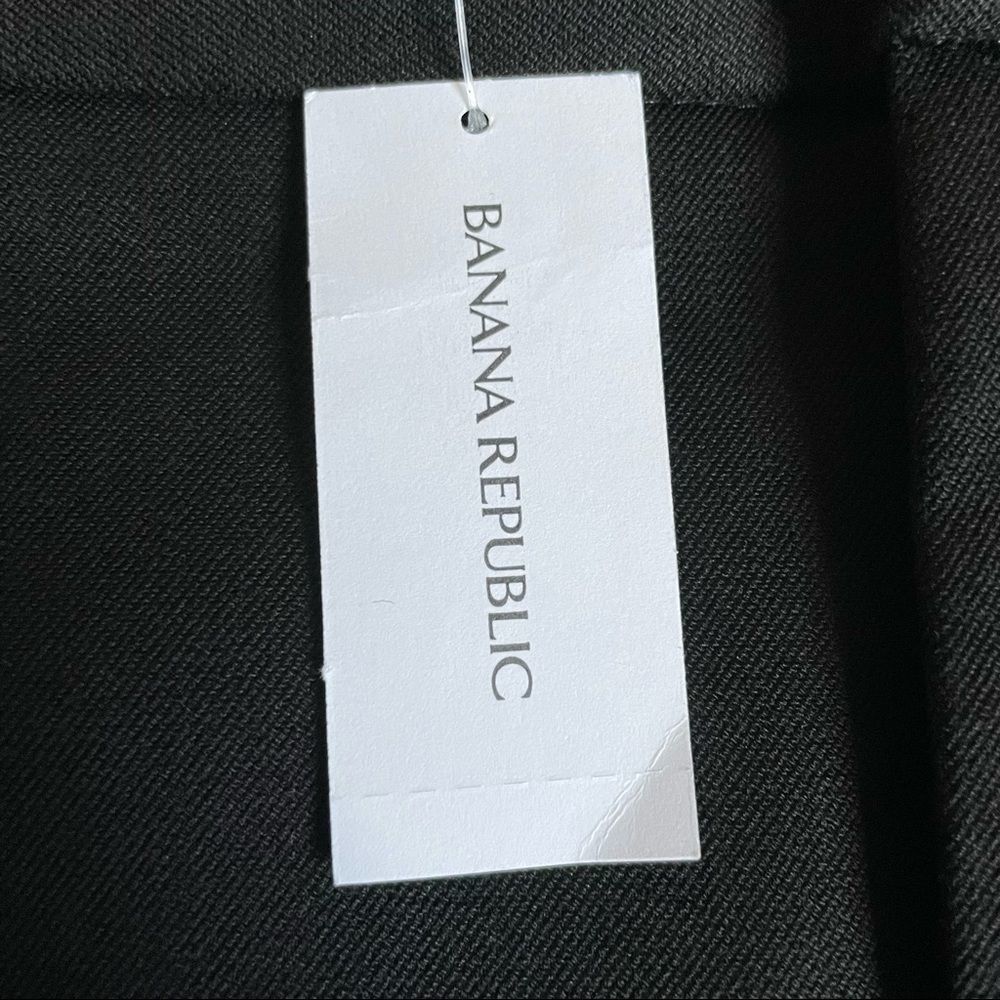 BANANA REPUBLIC Ryan Slim Straight-Fit Pants, Black, Size 8 - Picture 5 of 14